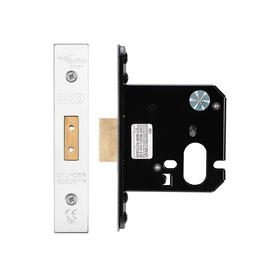 Heavy Duty Oval Dead Lock Case – Polished Stainless Steel 