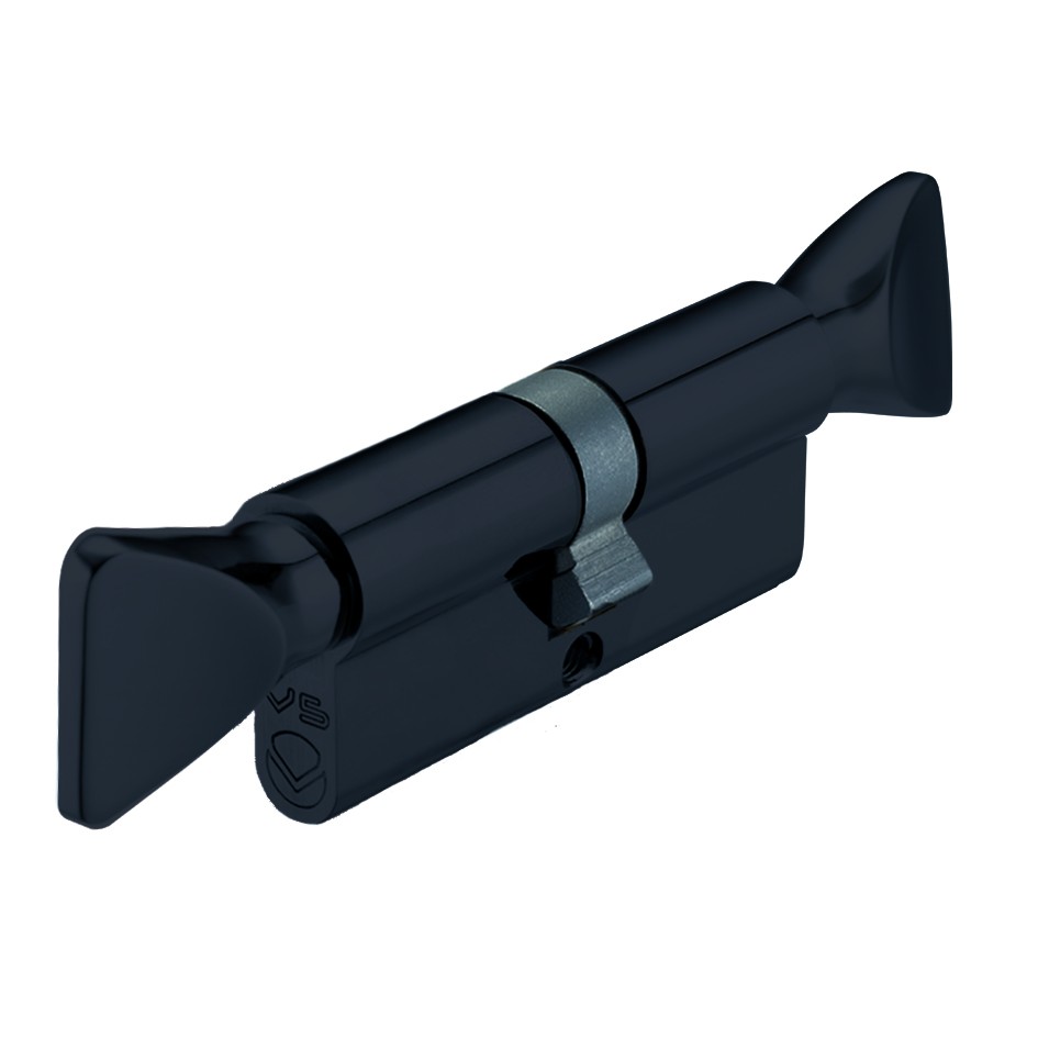 Euro Profile Double Turn (DT) – Antimicrobial Eco-Friendly Matt Black