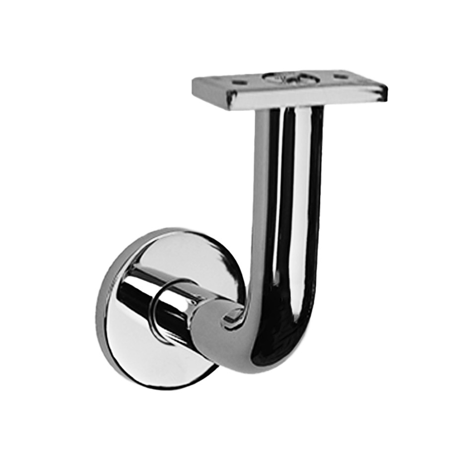 Concealed Face Fixing Handrail Brackets – Polished Stainless Steel 