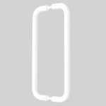 150mm c/c x 19mm Ø - Eco 3 Self-Sanitising Antimicrobial Matt White