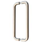 150mm c/c x 19mm Ø - Self-Sanitising Antimicrobial Satin Stainless Steel