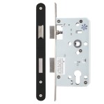 Heavy Duty Architectural DIN Euro Sash Lock Case (DDA) – Antimicrobial Eco-Friendly Matt Black