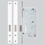 Heavy Duty Architectural DIN Euro Deadlock Case (DDA) – Antimicrobial Eco-Friendly Matt White