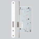 Heavy Duty Architectural DIN Euro Deadlock Case (DDA) – Antimicrobial Eco-Friendly Matt White
