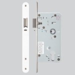Heavy Duty Architectural DIN Euro Night Latch Case (DDA) – Antimicrobial Eco-Friendly Matt White