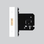 Medium Duty Three Lever Deadlock – Antimicrobial Eco-Friendly Matt White