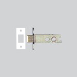 Heavy Duty Architectural Tubular Bathroom Deadbolt – Antimicrobial Eco-Friendly Matt White