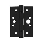 Heavy Duty Security “Dog Bolt” Ball Bearing Hinges 102mm x 76mm x 3mm – Matt Black