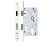 Heavy Duty Architectural DIN Euro Sash Lock Case (DDA) – Polished Stainless Steel 