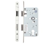 Heavy Duty Architectural DIN Euro Sash Lock Case (DDA) – Polished Stainless Steel 