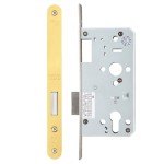 Heavy Duty Architectural DIN Euro Deadlock Case (DDA) – PVD Anti-tarnish Brass 