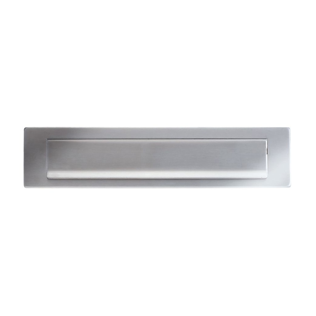 Letterplate – 340 x 75mm – Antimicrobial Satin Stainless Steel