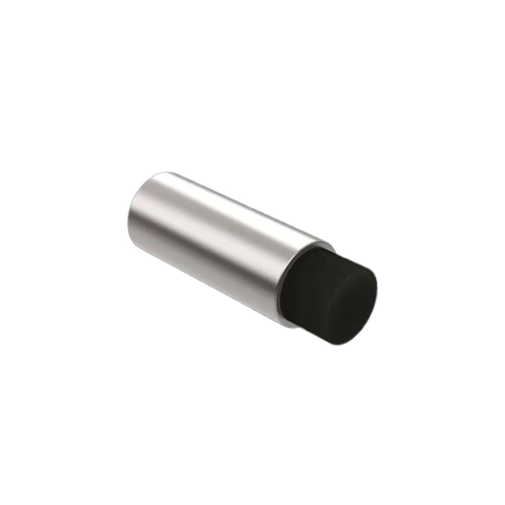 Secret Face Fixing 75mm Projection Door Stop – Antimicrobial Satin Stainless Steel