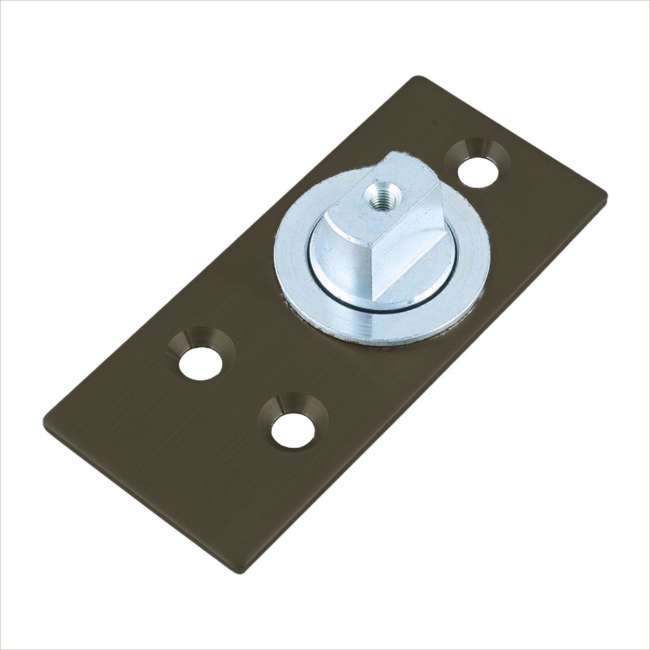 Heavy Duty Floor Mounted Door Pivots Suitable for Single & Double Action Doors – Adonic Matt Bronze