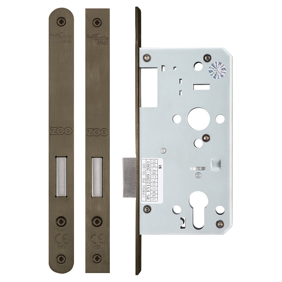 Heavy Duty Architectural DIN Euro Deadlock Case (DDA) – Adonic Matt Bronze
