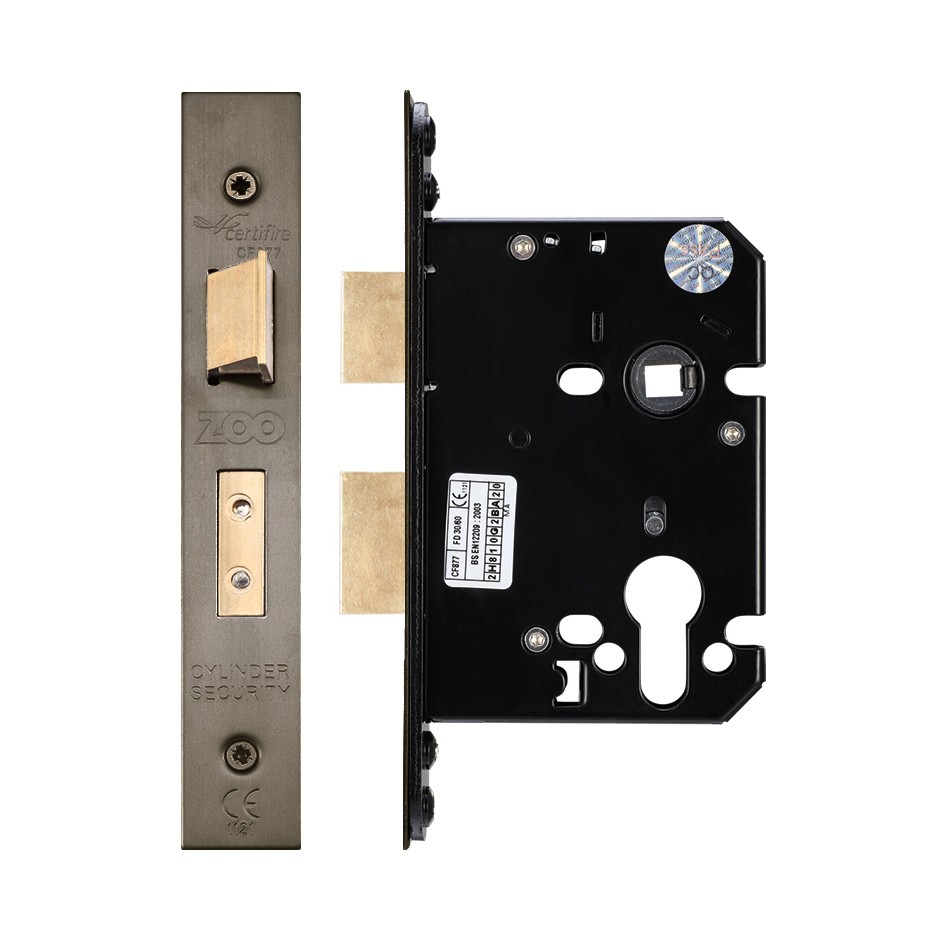 Heavy Duty Euro Sash Lock Case – Adonic Matt Bronze