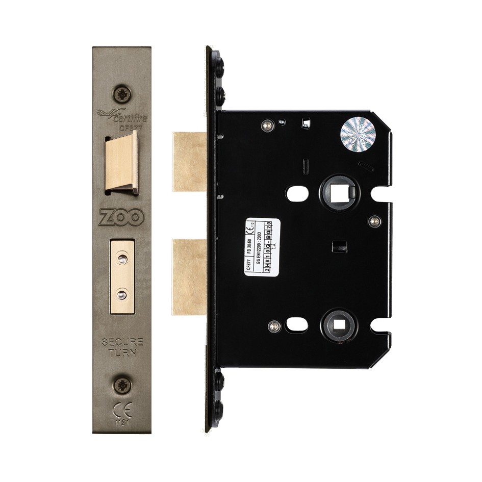 Heavy Duty Bathroom Lock Case – Adonic Matt Bronze
