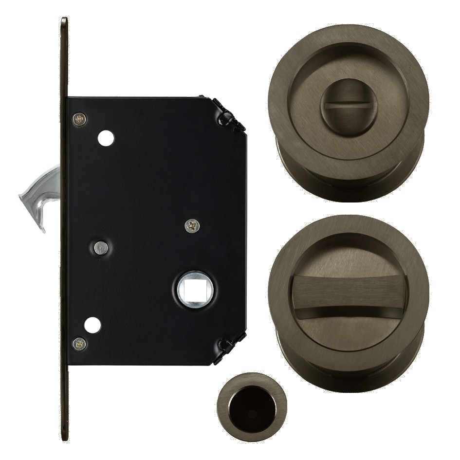 Sliding Door WC Bathroom Set – Adonic Matt Bronze