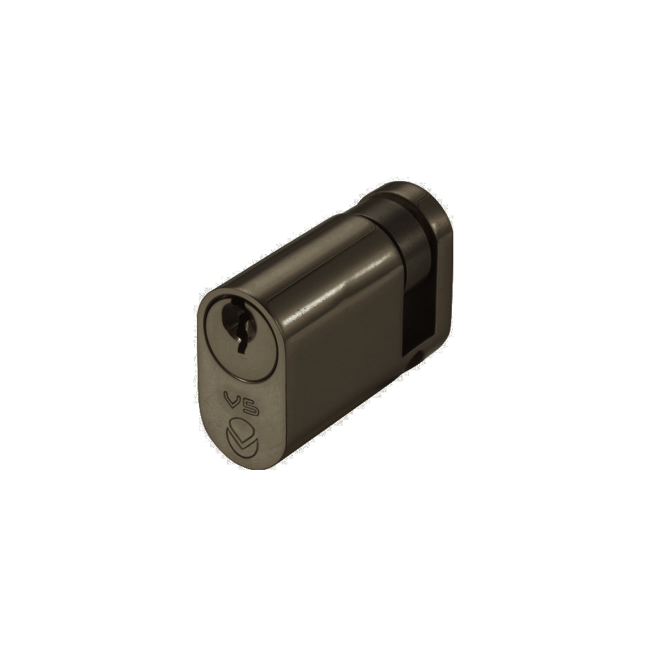 Oval Profile Single Cylinders (K) – Keyed to Differ – Adonic Matt Bronze