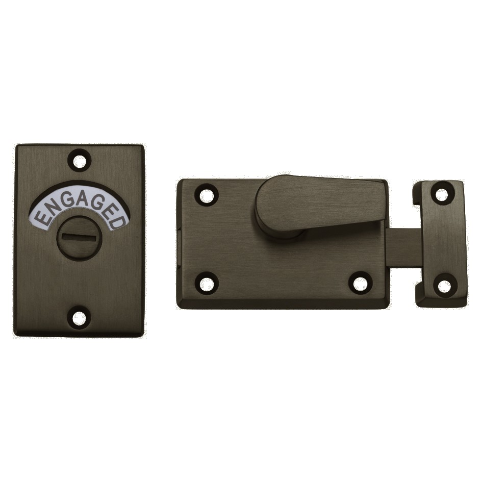Cubicle / WC Indicating Bolt – Adonic Matt Bronze