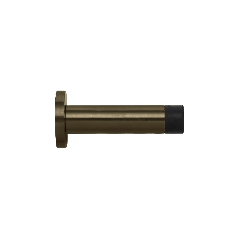 70mm Projection Wall or Skirting Mounted Door Stop on Rose – Adonic Matt Bronze
