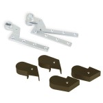 Double and Single Action Accessory Strap Sets for Floor Springs & Floor Mounted Pivots – Adonic Matt Bronze