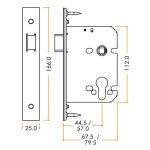 Heavy Duty Upright Latch Case – Adonic Matt Bronze