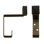 Buffered Hat & Coat Hook – Adonic Matt Bronze
