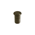Dust Excluding Socket for Flush Bolts  – Concrete – Adonic Matt Bronze