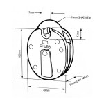 Chubb 1K21 Cruiser Padlock