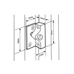 Chubb 8K118 Casement Window Lock
