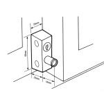Chubb 8K119 Patio Door Lock