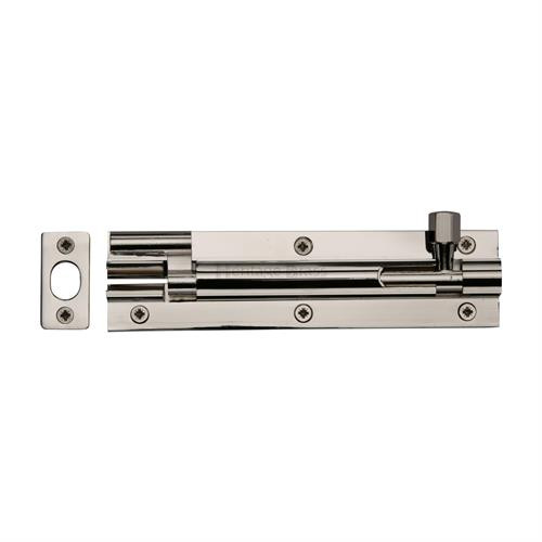 M Marcus Heritage Brass Door Bolt Necked 152.4mm