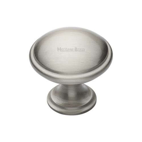 M Marcus Heritage Brass Cabinet Knob Domed Design 32mm 