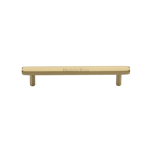 Heritage Brass Cabinet Pull Hexagon Design – 128mm Centre to Centre