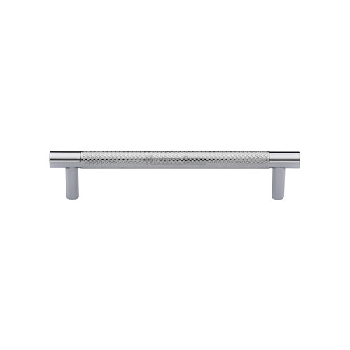 M Marcus Heritage Brass Partial Knurled Design Cabinet Pull 128mm Centre to Centre