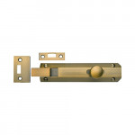 M Marcus Heritage Brass Door Bolt Necked Flat 152.4mm