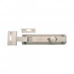 M Marcus Heritage Brass Door Bolt Necked Flat 152.4mm