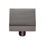 M Marcus Heritage Brass Cabinet Knob Square Design 32mm
