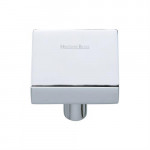 M Marcus Heritage Brass Cabinet Knob Square Design 32mm