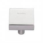 M Marcus Heritage Brass Cabinet Knob Square Design 32mm