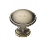 Heritage Brass Cabinet Knob Domed Design – 32mm Ø