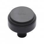 M Marcus Heritage Brass Cabinet Knob Round Deco Design 32mm 