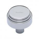 M Marcus Heritage Brass Cabinet Knob Round Deco Design 32mm 