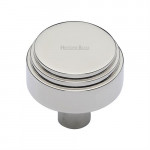M Marcus Heritage Brass Cabinet Knob Round Deco Design 38mm 