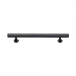 M Marcus Heritage Brass Square Cabinet Pull Handle with Footings 160mm Centre to Centre