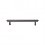 M Marcus Heritage Brass Cabinet Pull Stepped Design 128mm Centre to Centre