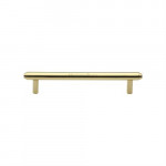 M Marcus Heritage Brass Cabinet Pull Stepped Design 128mm Centre to Centre