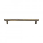 M Marcus Heritage Brass Cabinet Pull Stepped Design 160mm Centre to Centre