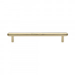 M Marcus Heritage Brass Cabinet Pull Stepped Design 160mm Centre to Centre